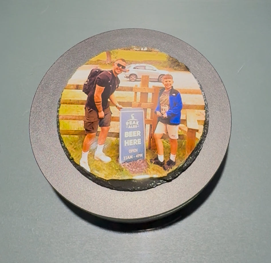 Slate coaster