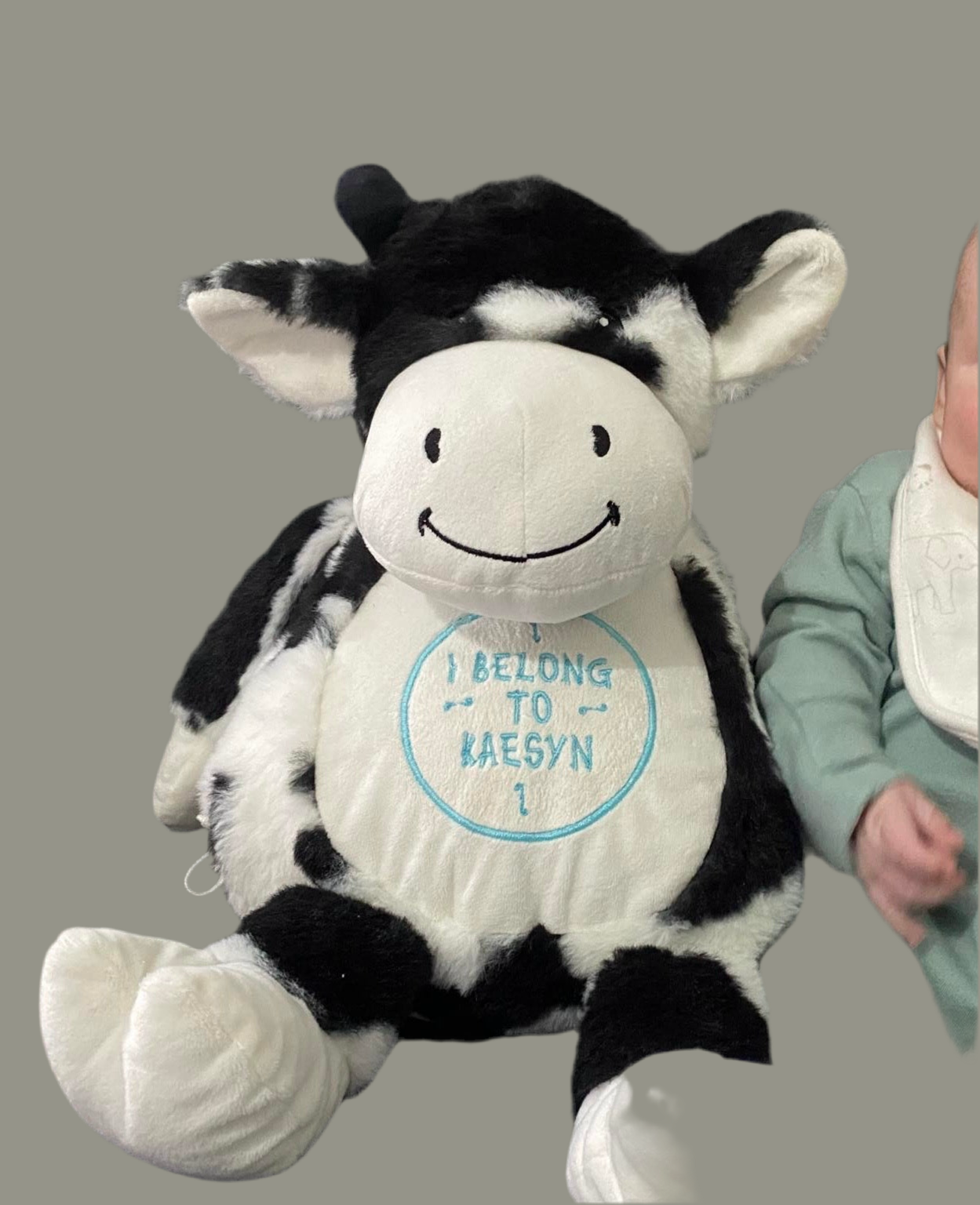 Personalised mumbles soft toy